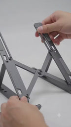foldable aluminum laptop stand